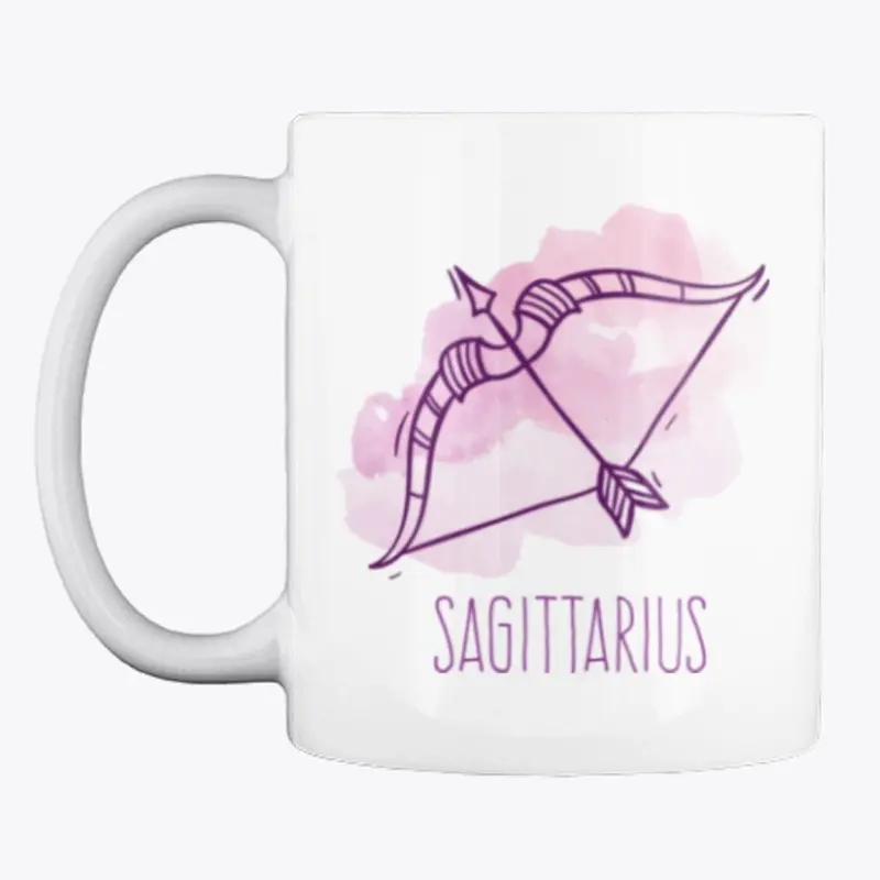 Sagittarius Zodiac Watercolor